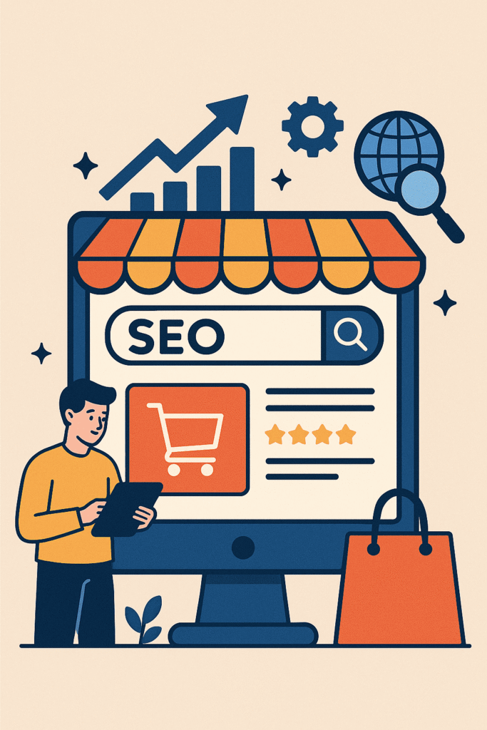تحسين محركات البحث SEO للمتجر الإلكتروني - م.إسماعيل السعافين