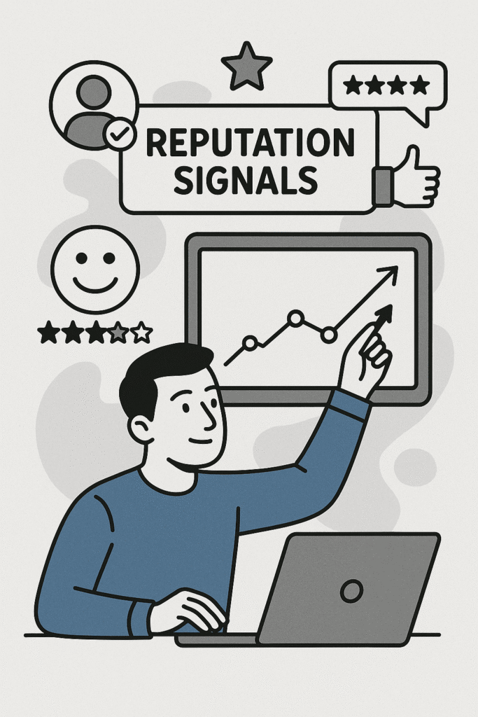 ماهو Reputation Signals في سيو - م.إسماعيل السعافين