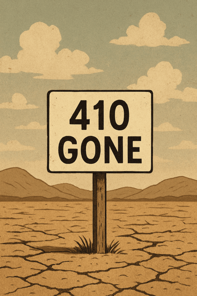 410 Gone SEO - ماهو ؟ - م.إسماعيل السعافين