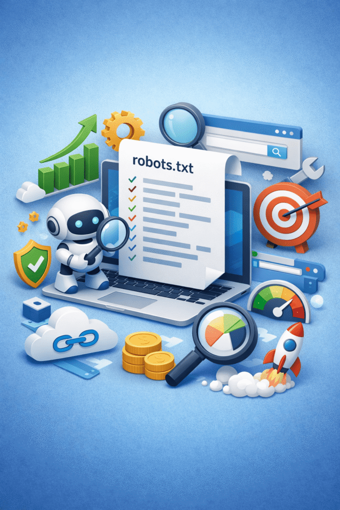 Optimize robots.txt file - م.إسماعيل السعافين