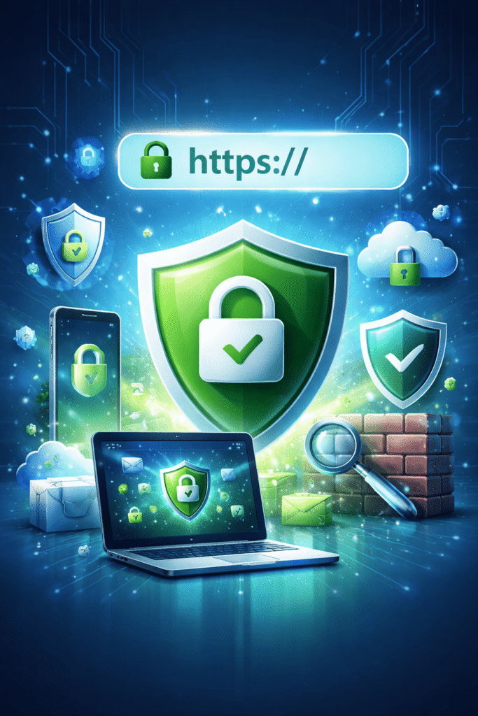 Implement HTTPS دليل تفعيل - م.إسماعيل السعافين